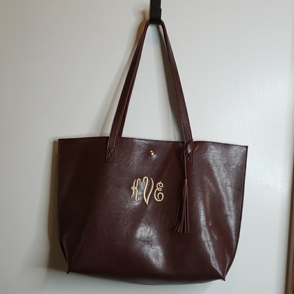 Personalized marrón bag - Picture 3 of 8